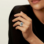 Odalys | Vintage Blue Sapphire Ring