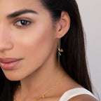 Greta | Crystal Hummingbird Earrings