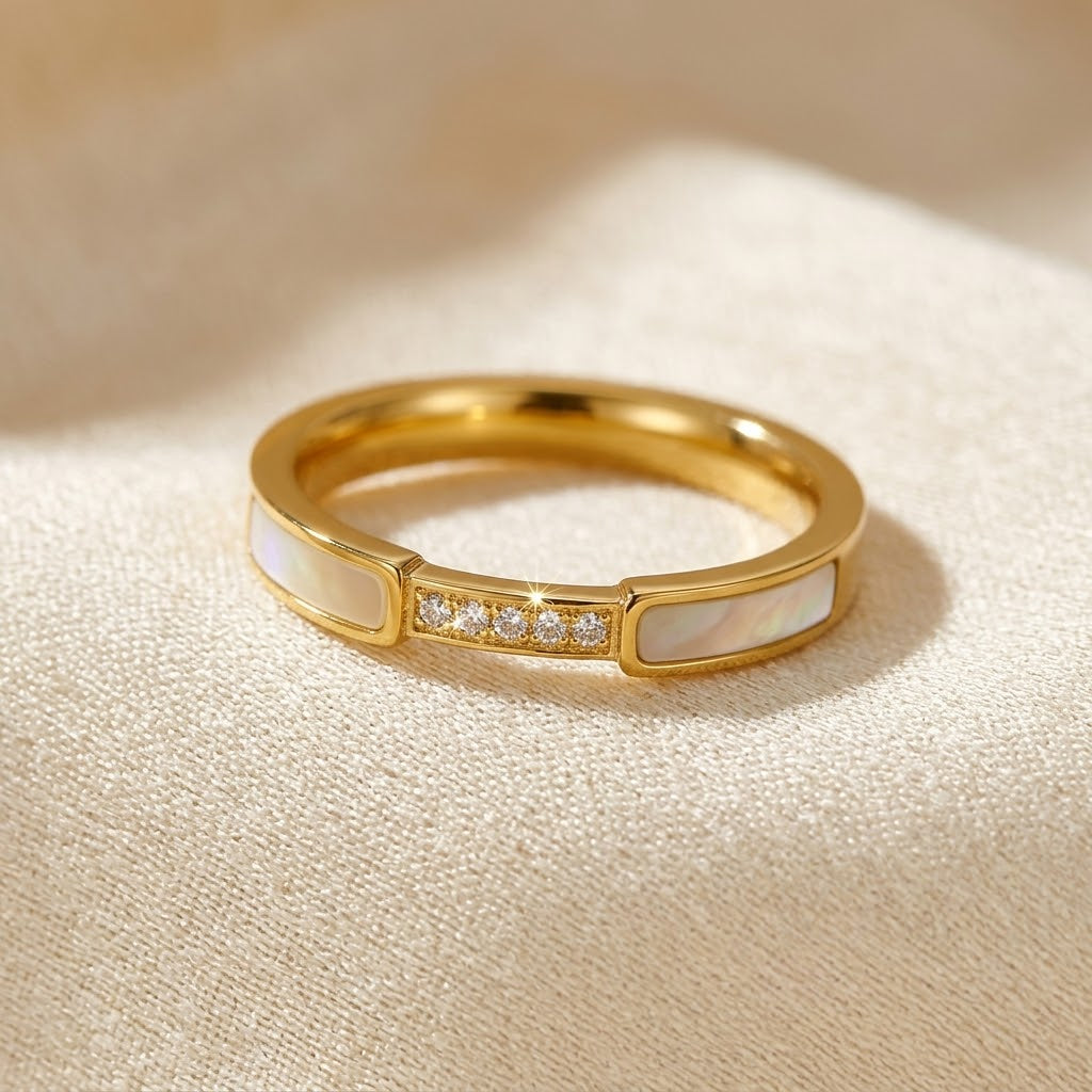 Marlowe | Inlay Band Ring