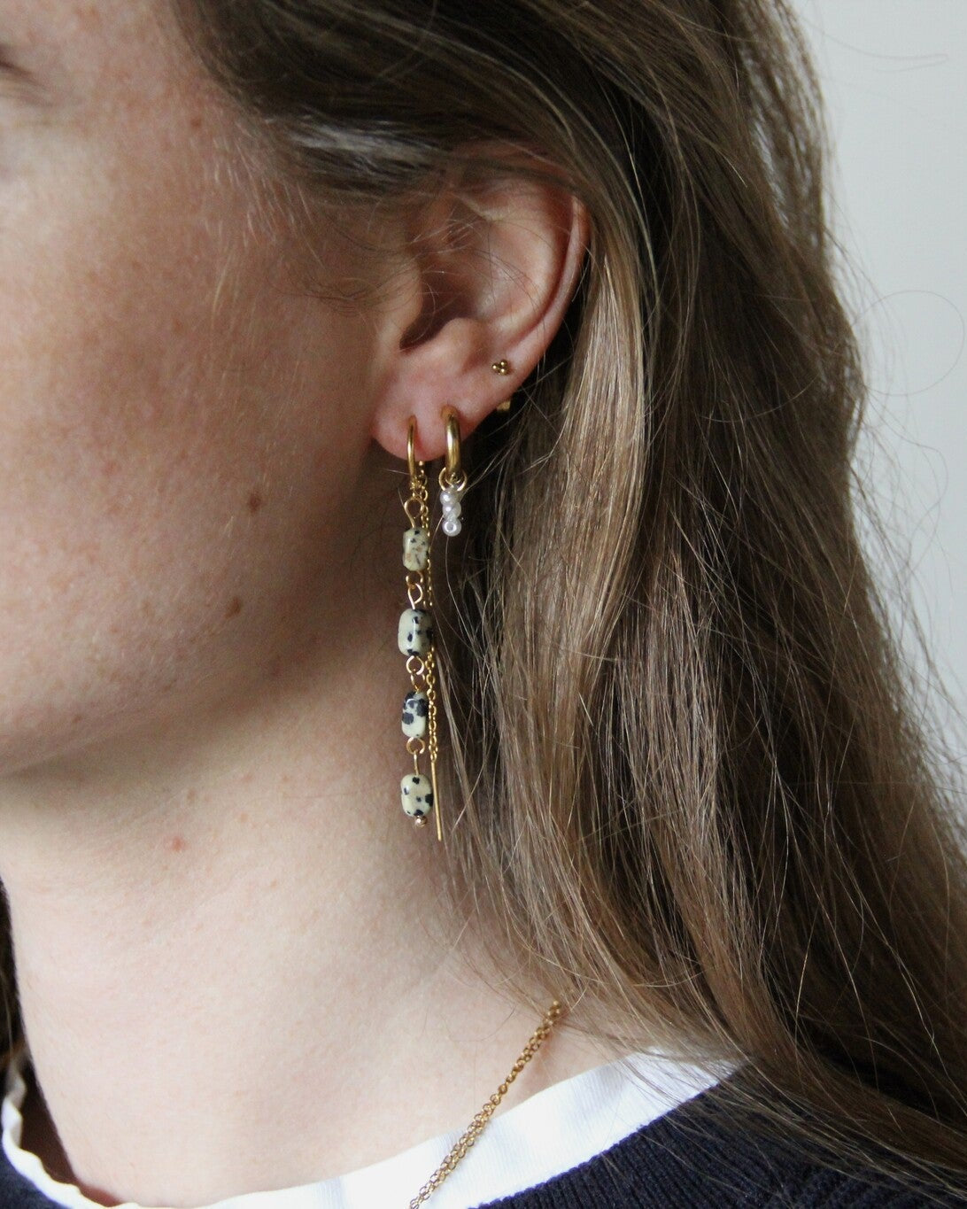 Earrings | Natural Stone | Stainless Steel