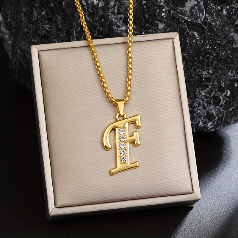 Ava | Initial Gold Necklace