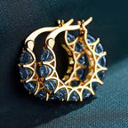 Vintage Zirconia Earrings