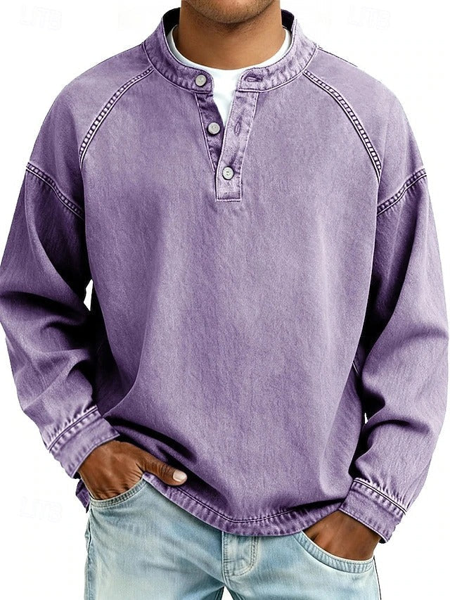 Dorian | Casual Vintage Long Sleeve Shirt