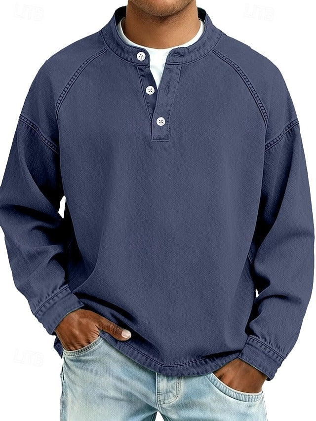 Dorian | Casual Vintage Long Sleeve Shirt