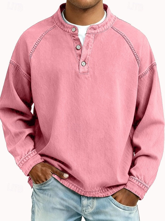 Dorian | Casual Vintage Long Sleeve Shirt