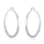 Sterling Silver Hoop Earrings