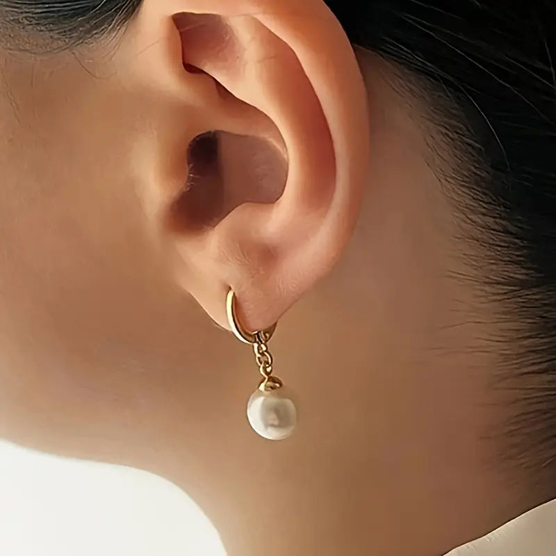 Henriette | Gold Pearl Jewellery Set