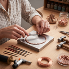 Patricia's Pine Copper Necklace