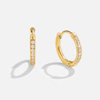 Zara | Eternity Hoop Earrings