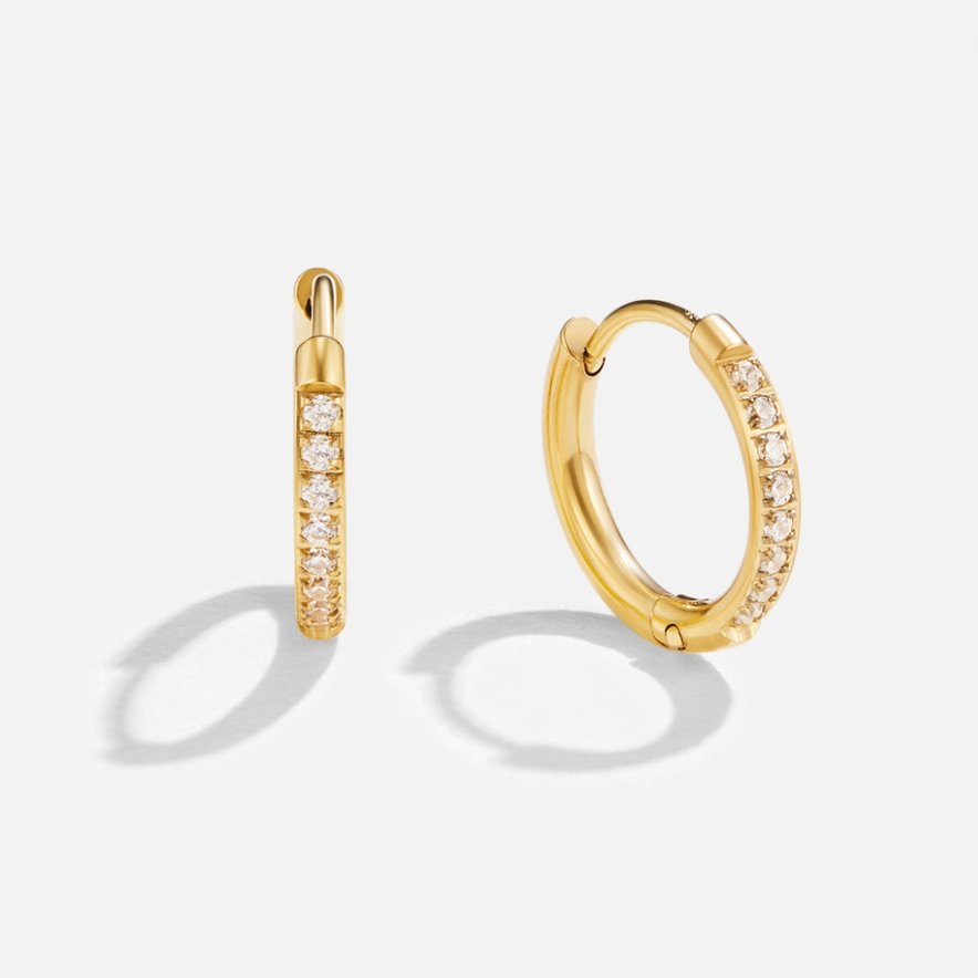 Zara | Eternity Hoop Earrings