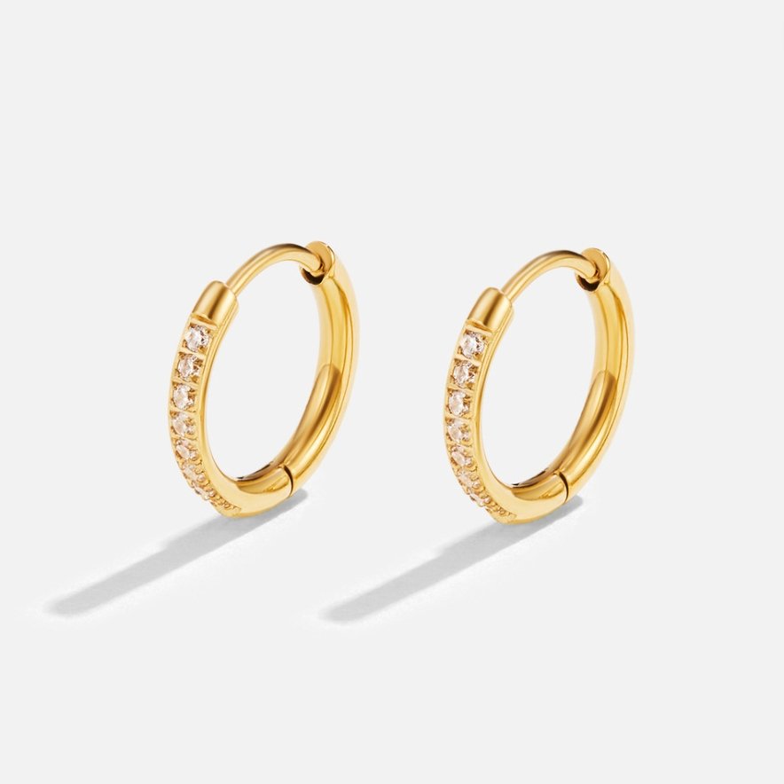 Zara | Eternity Hoop Earrings