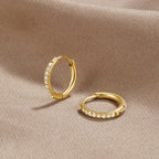 Zara | Eternity Hoop Earrings
