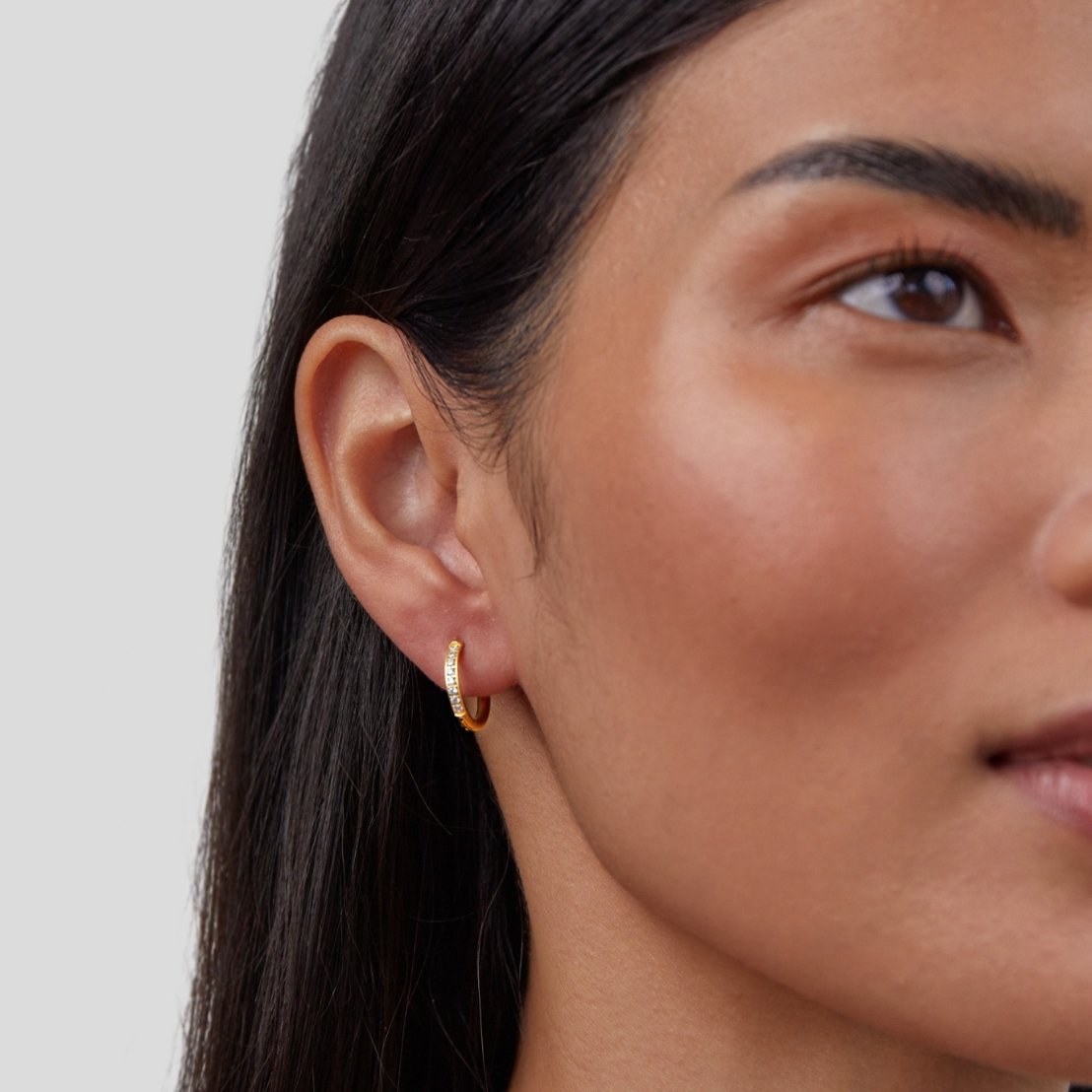 Zara | Eternity Hoop Earrings