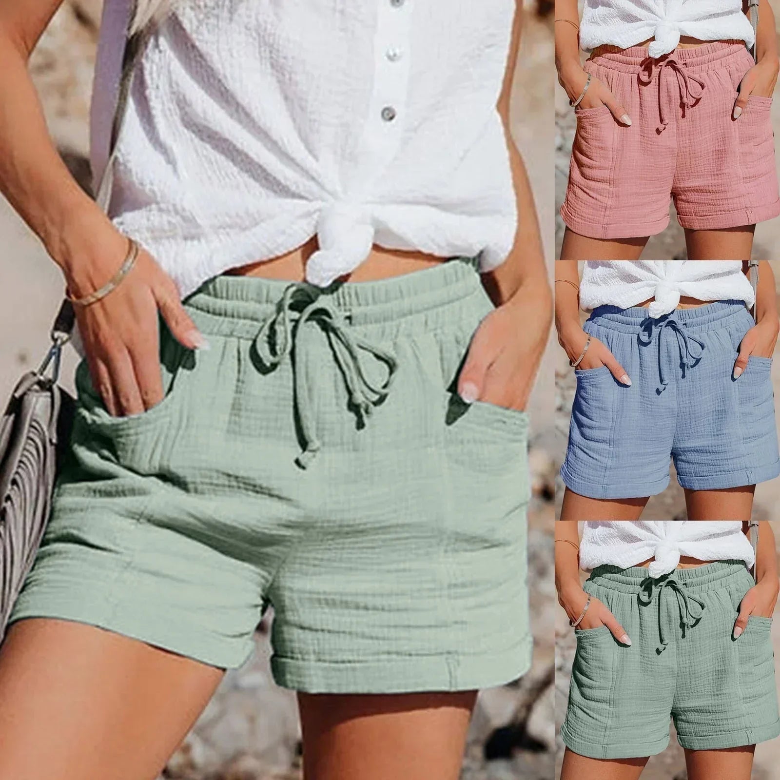 Mirabel | Casual Summer Comfortable Lace Shorts