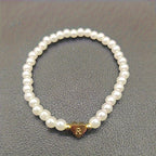 Chic A-Z Heart Initial Bracelet