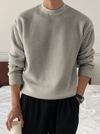 Harry | Knitwear Long Sleeve Ribbed Shirt