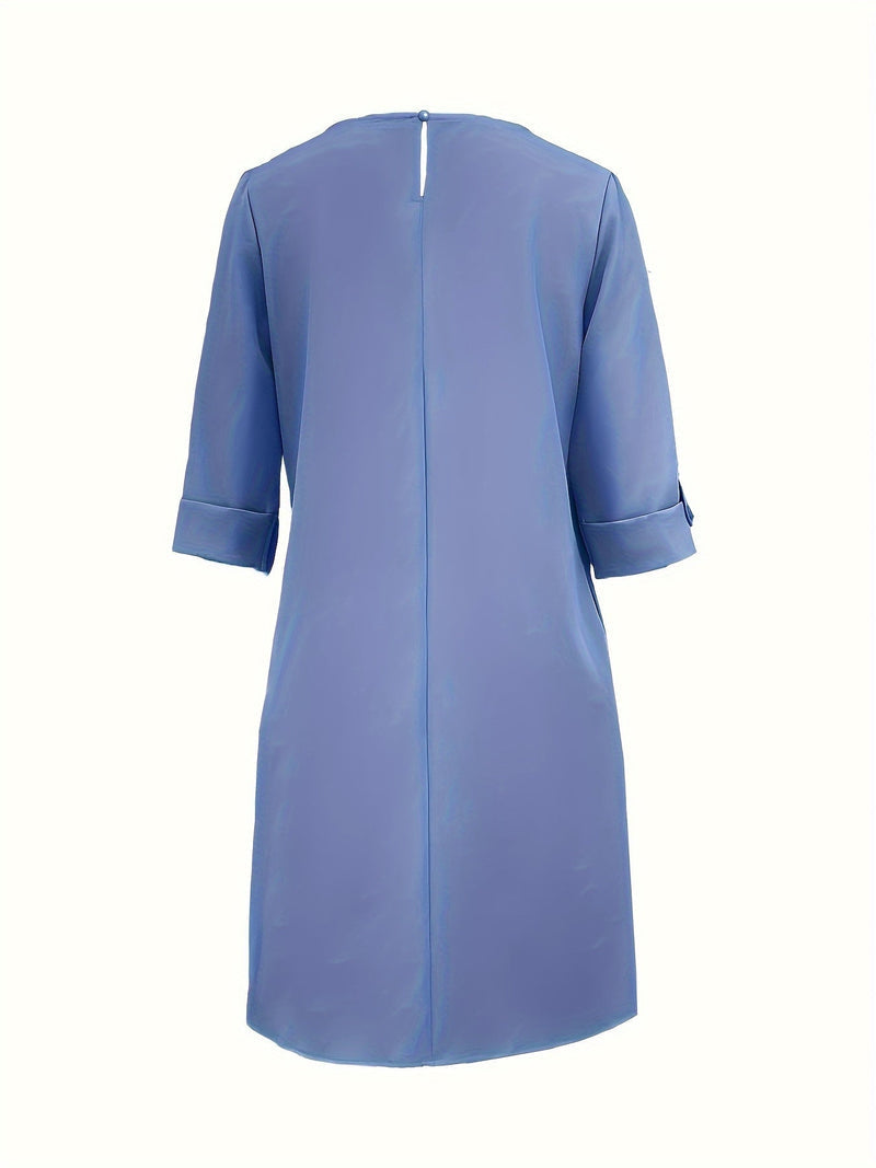 Beatrice | Comfortable Round Neck Dress