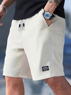 Harrison | Casual Textured Lace Shorts