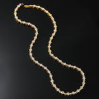 Camilla | Gold Tennis Necklace