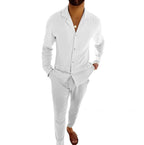 Westley | Timeless Long Sleeve and Fitted Trouser Set