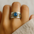 Odalys | Vintage Blue Sapphire Ring