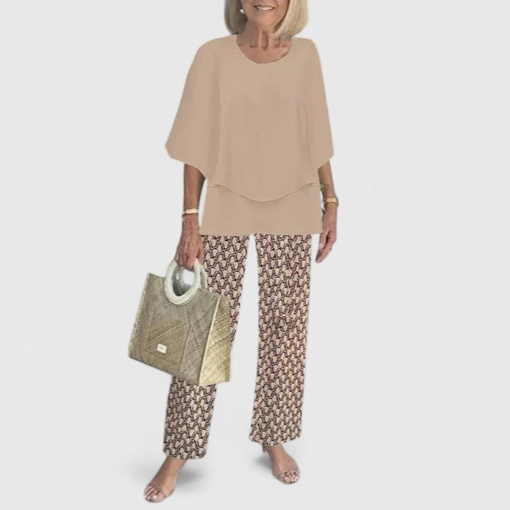 Jacqueline | Sophisticated Loose Two-Piece Set