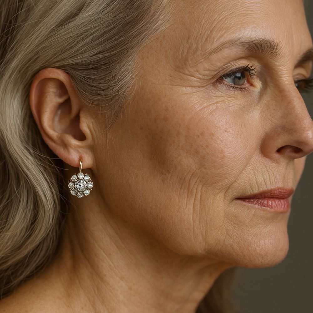 Gemma | Vintage Gem Earrings