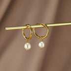 Nova | Freshwater Pearl Hoops