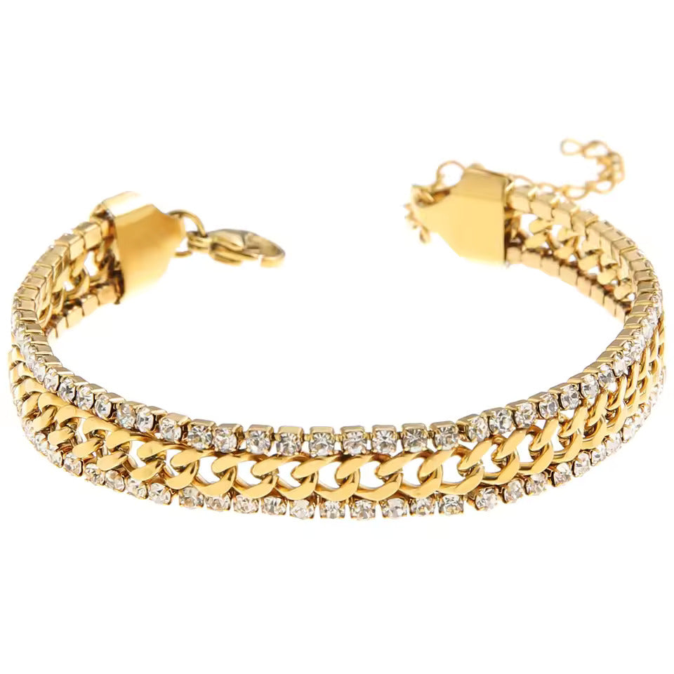 Linnea | Gold Chain Bracelet