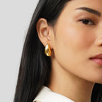 Romy | Gold Teardrop Earrings
