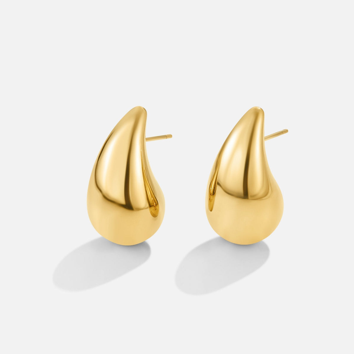 Romy | Gold Teardrop Earrings