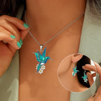 Hummingbird Silver | Necklace Set