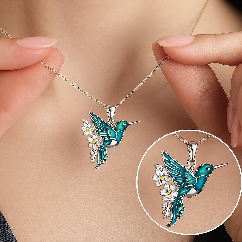 Hummingbird Silver | Necklace Set
