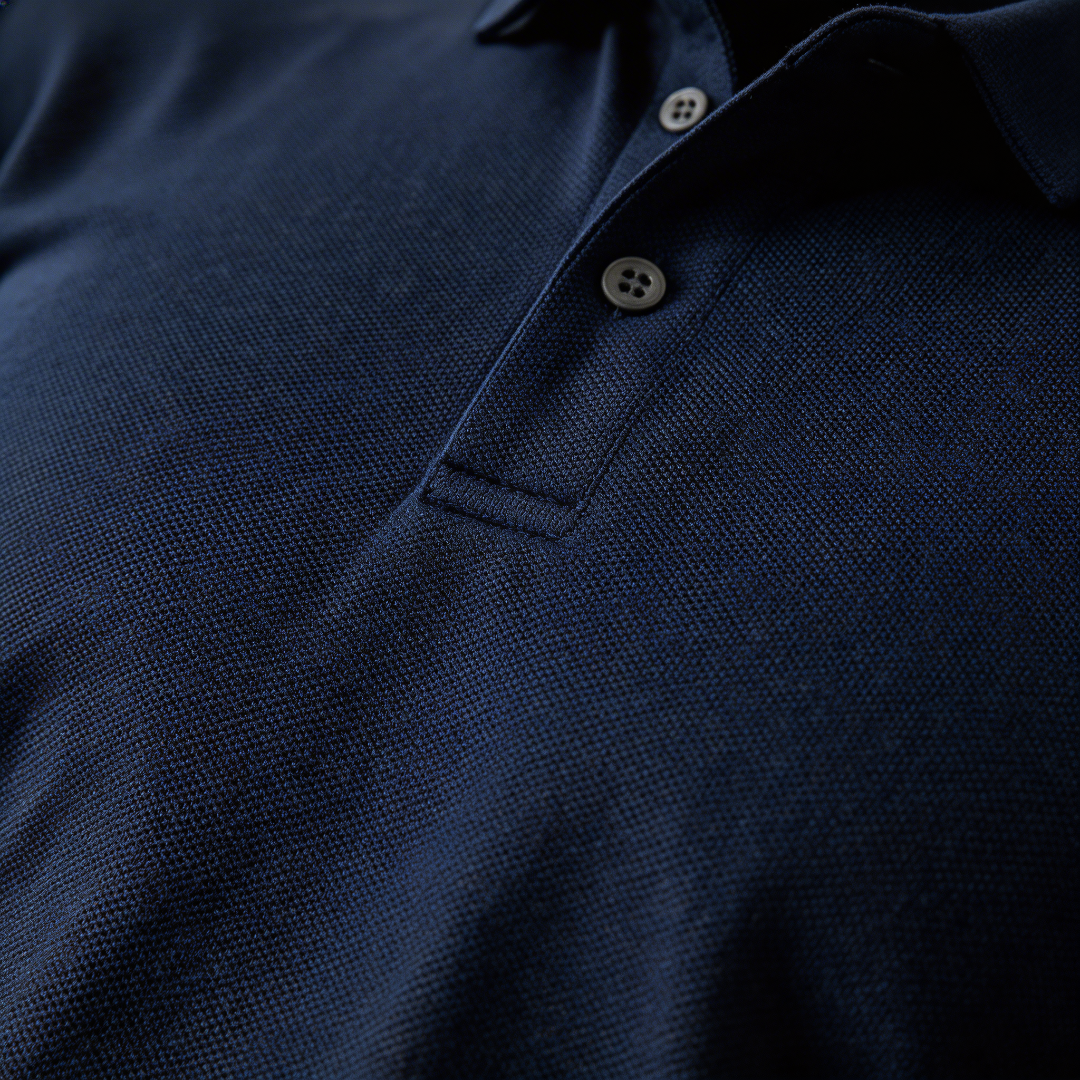 Callan | Casual Long Sleeve Collared Polo
