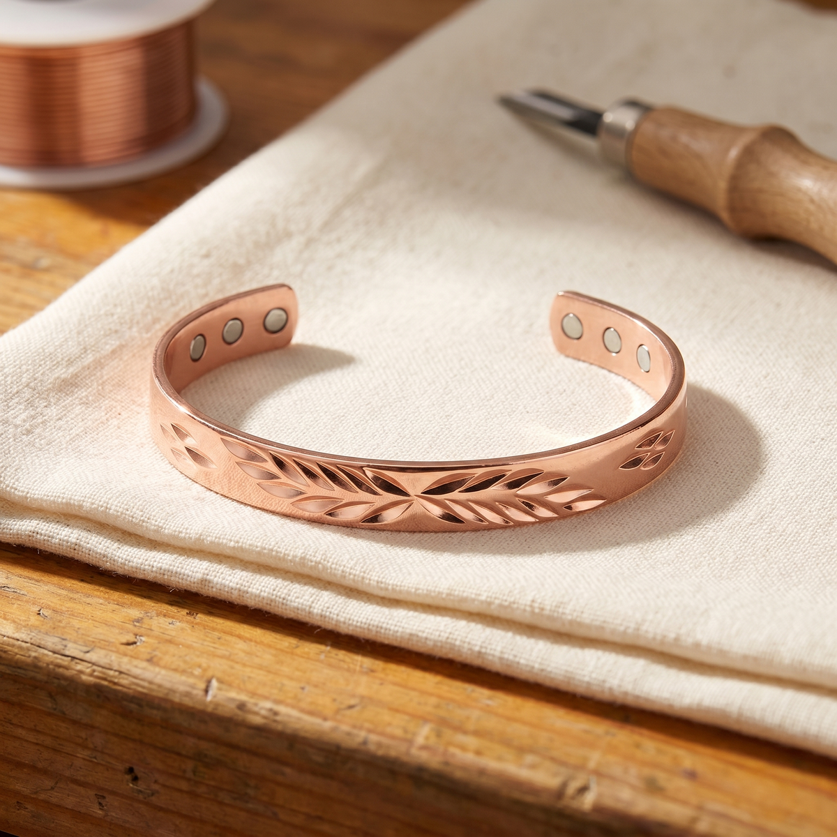 Lunar | Copper Bracelet