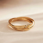 Mireille | Gold Statement Ring
