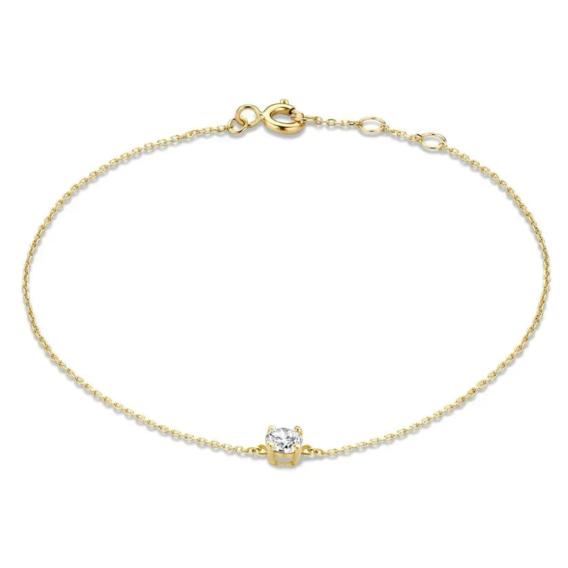 Cléa Stein Bracelet | White Gold