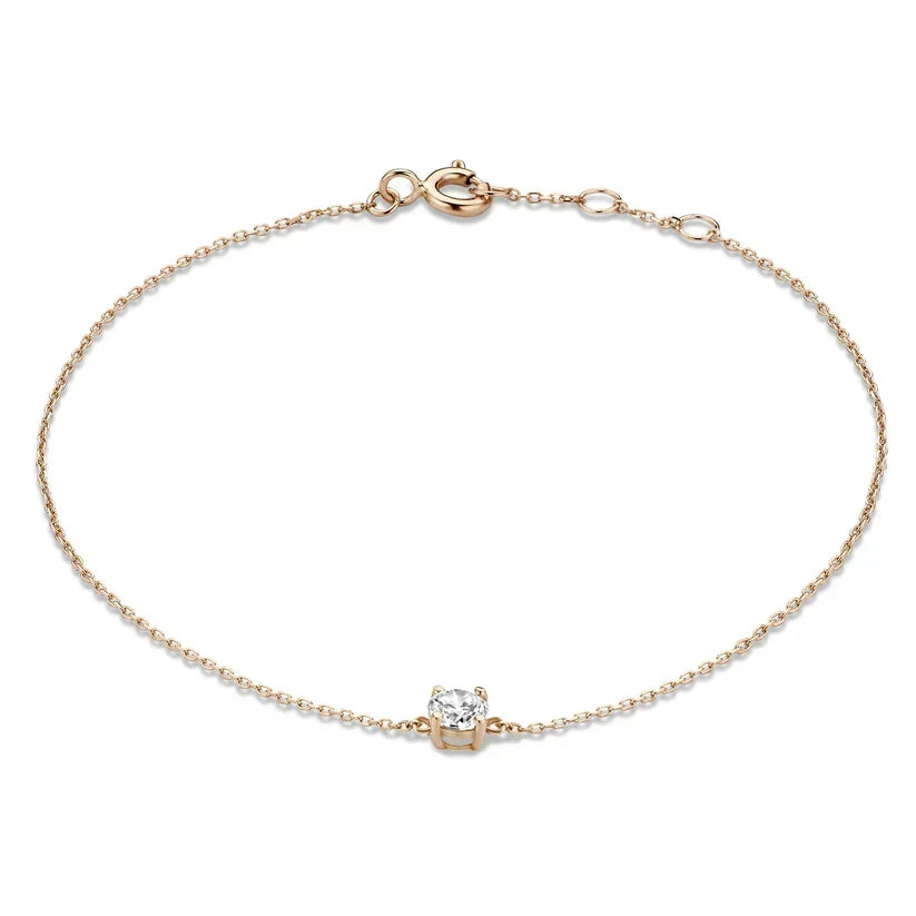 Cléa Stein Bracelet | White Gold