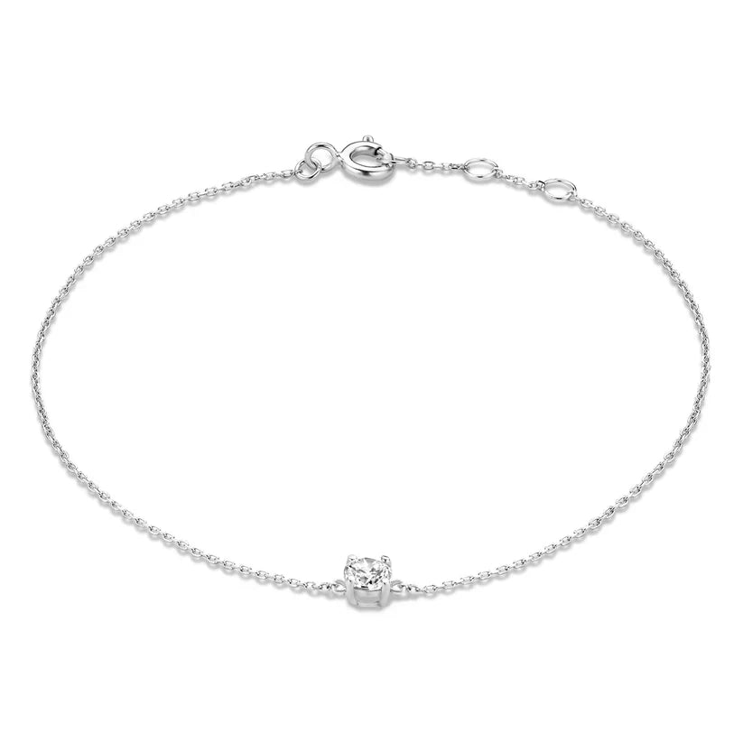 Cléa Stein Bracelet | White Gold