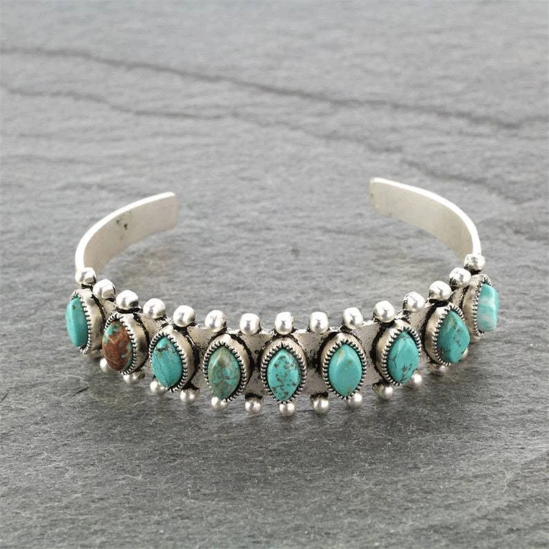 Ophelia | Turquoise Stone Bracelet