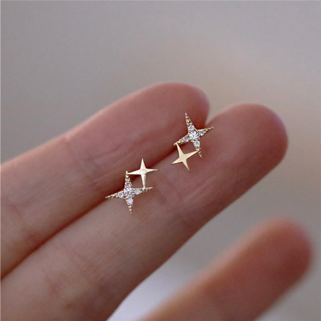 Étoile | Sparkling Star Earrings