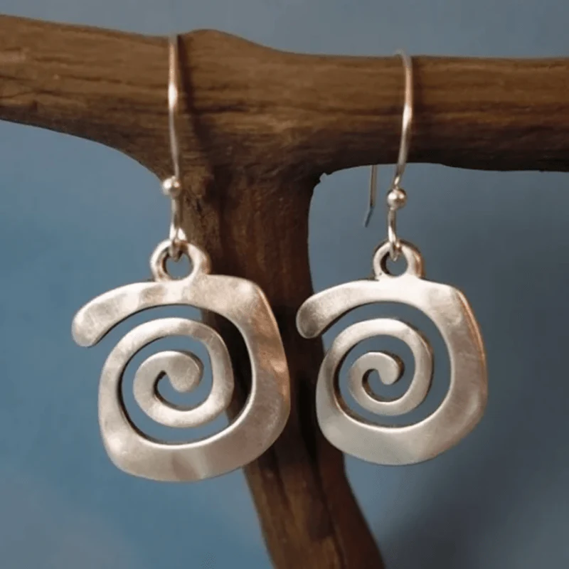 Camille | Square Maze Earrings