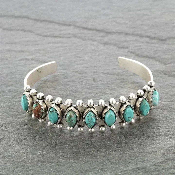 Onora | Vintage Turquoise Stone Bracelet