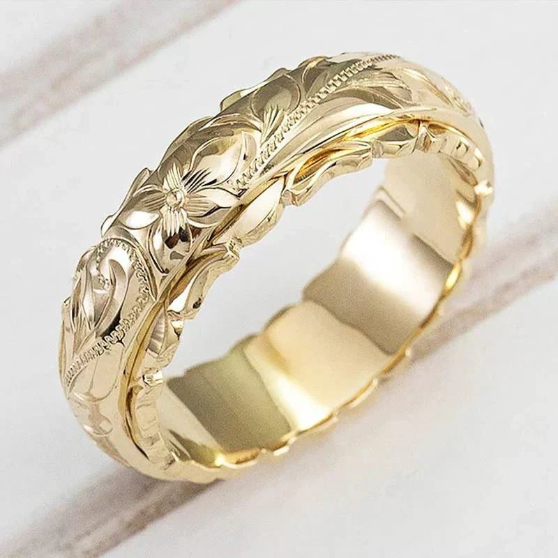 Marguerite | Gold Flower Ring