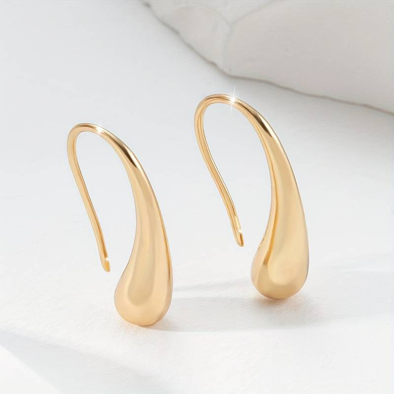 Ginevra | Vintage Gold Drop Earrings