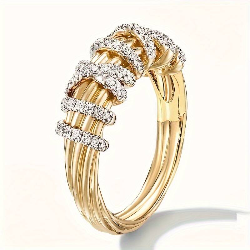 Beatrice | Braided Gold Ring