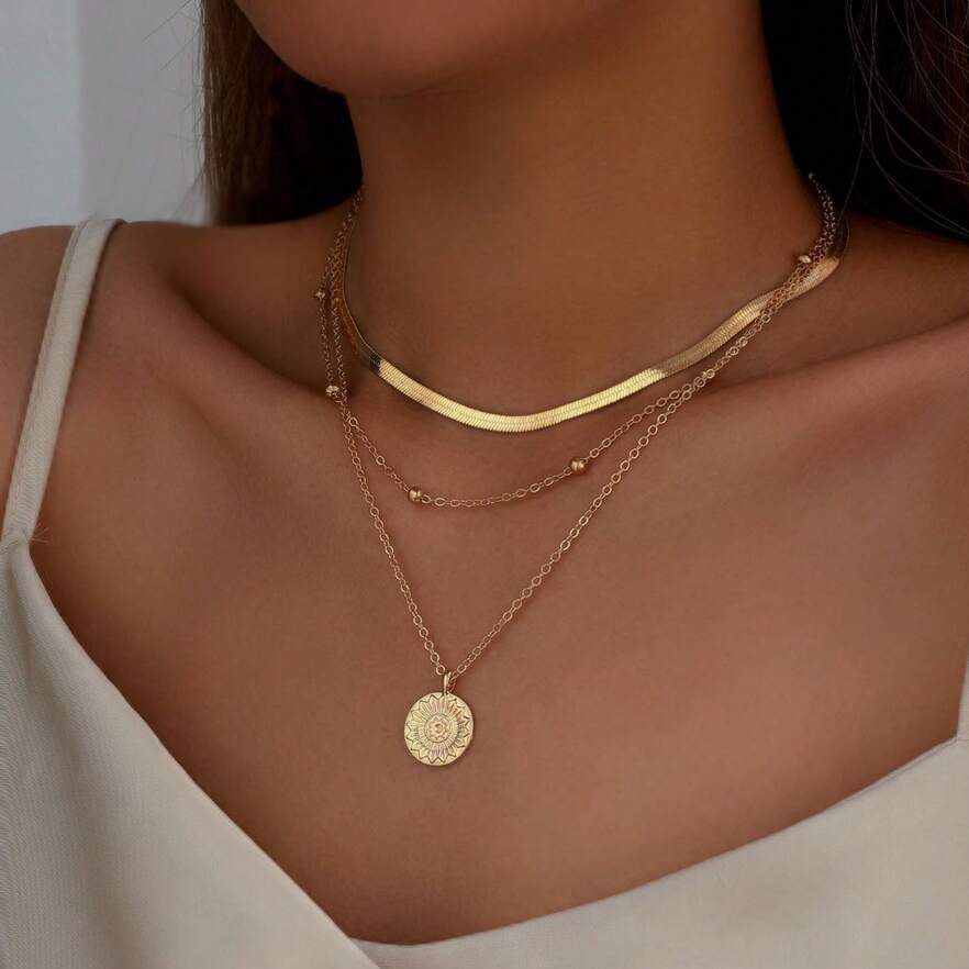 Delphi | Vintage Gold Necklace
