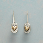 Silver and Gold Earrings |