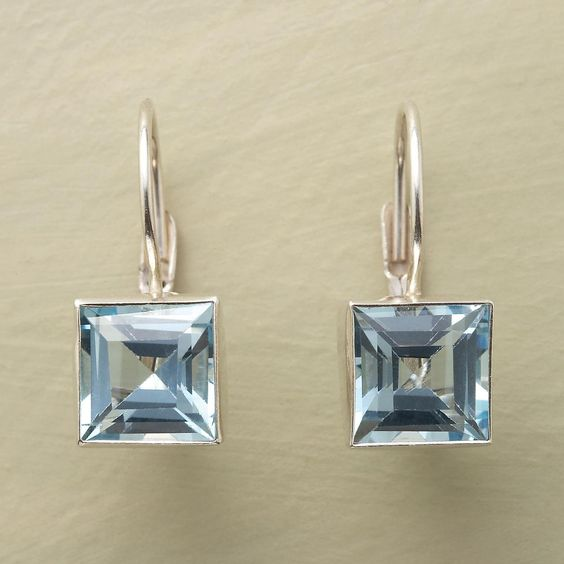Sidonie | Blue Glass Earrings