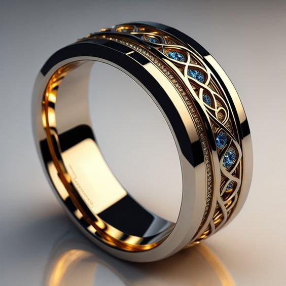 Golden Infinity Ring | Vintage Twist